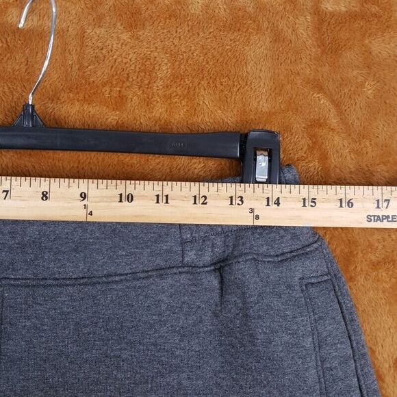 LUNYA Womens Shorts Medium Gray Pull On Sweat Bermuda Pockets DOUBLE FACED $148 - Picture 8 of 11